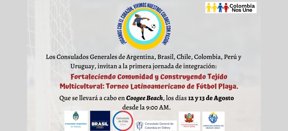 Fortaleciendo Comunidad y Construyendo Tejido Multicultural: Torneo Latinoamericano de Fútbol Playa