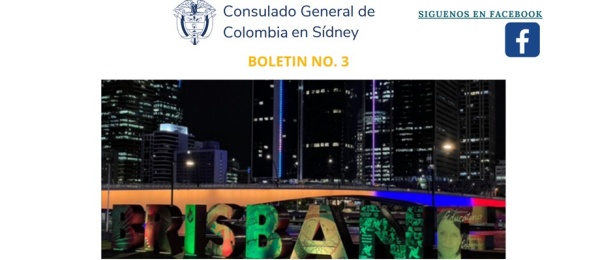 Boletín Consular: Consulado General de Colombia en Sídney / Edición Especial: Rendición de Cuentas y Espacio de Diálogo