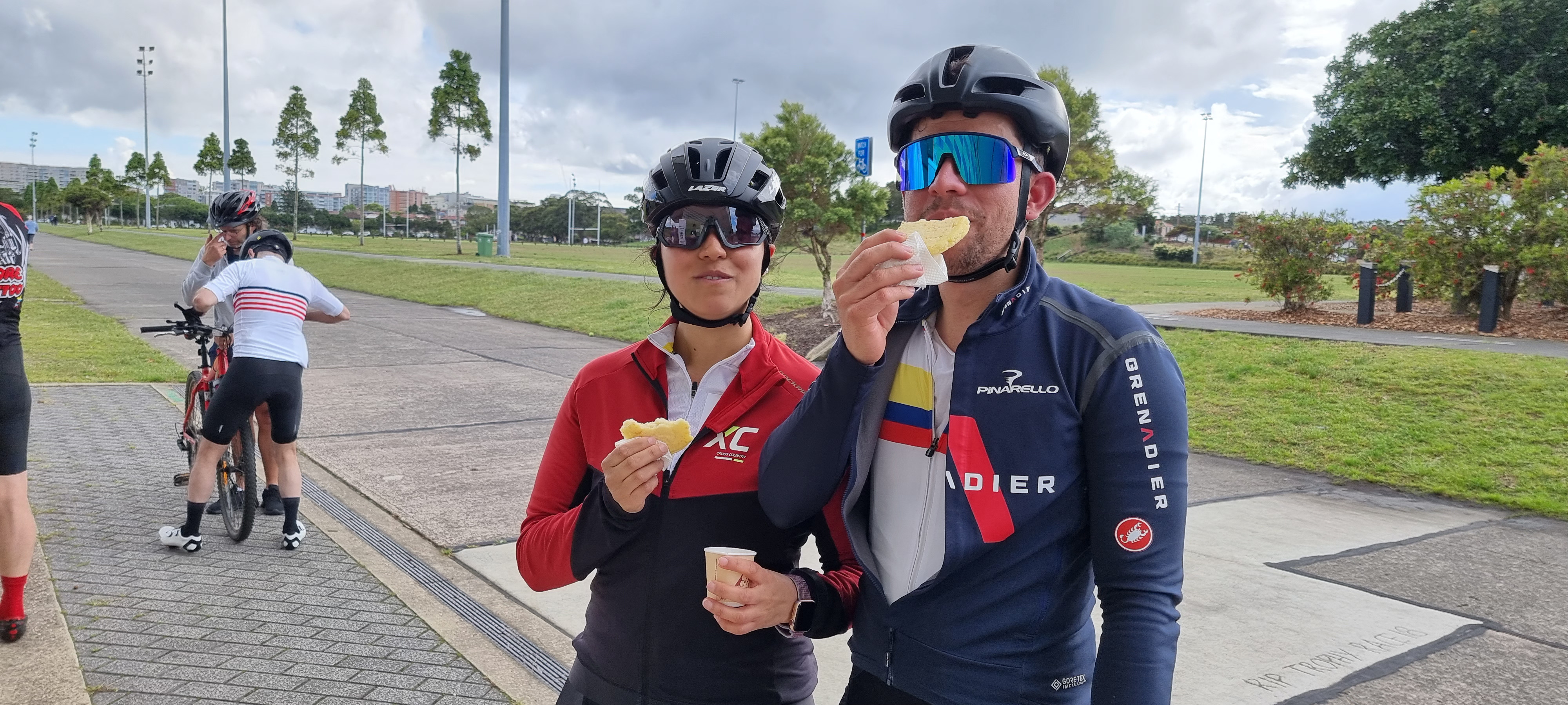 Los colombianos en Sídney pedalearon a fondo por la construcción de la paz