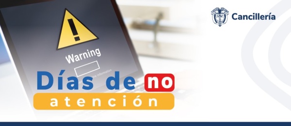 Consulados de Colombia en el exterior no tendrán atención al público este miércoles 1 de mayo con motivo del Día de Trabajo